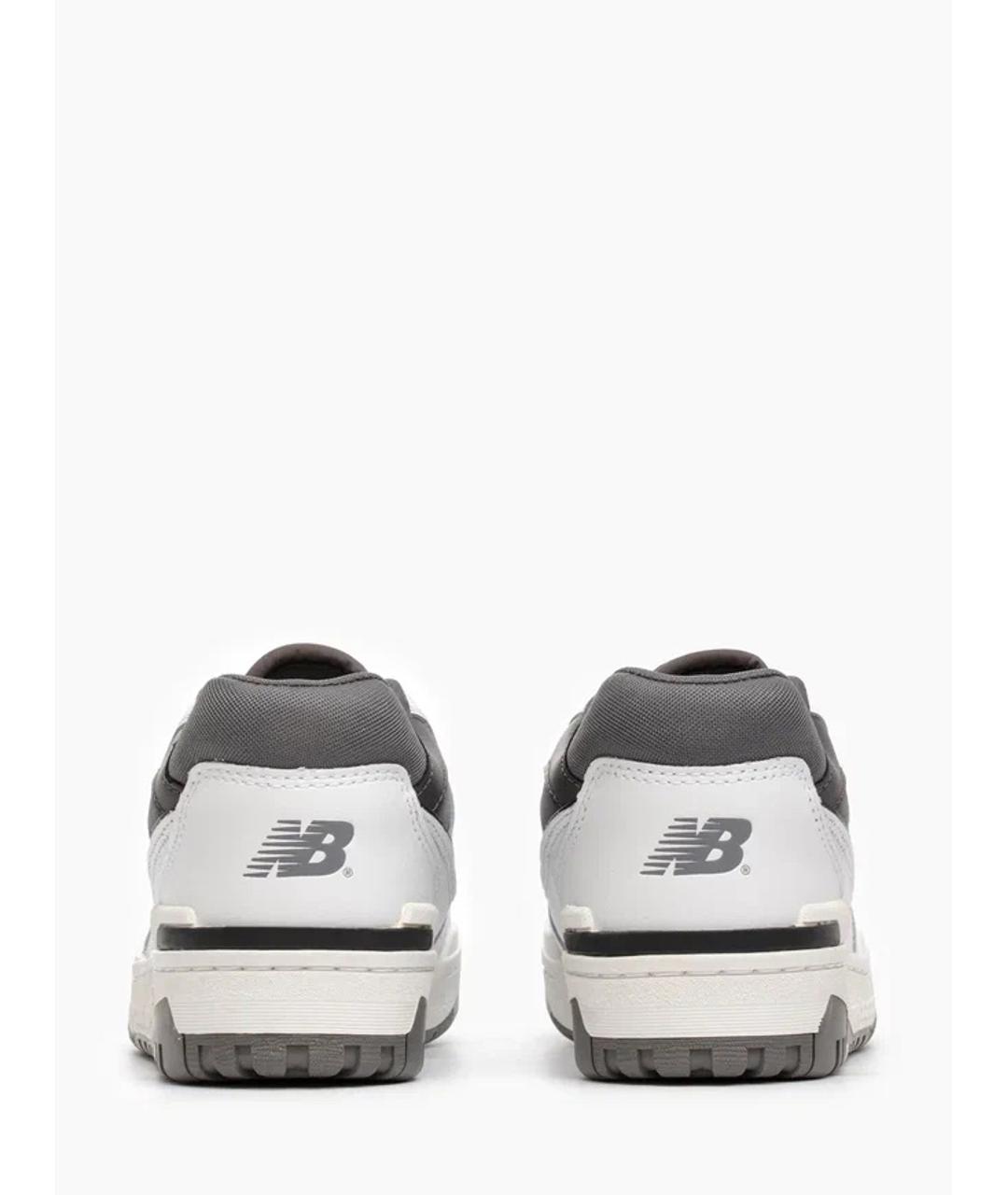 NEW BALANCE Серые кожаные кроссовки, фото 5