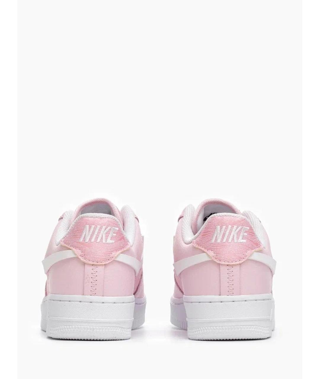 NIKE Розовые кожаные кроссовки, фото 5