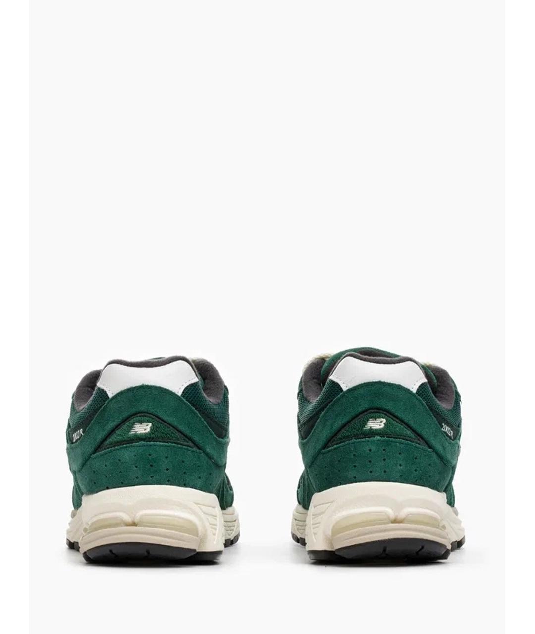 NEW BALANCE Зеленые замшевые кроссовки, фото 5