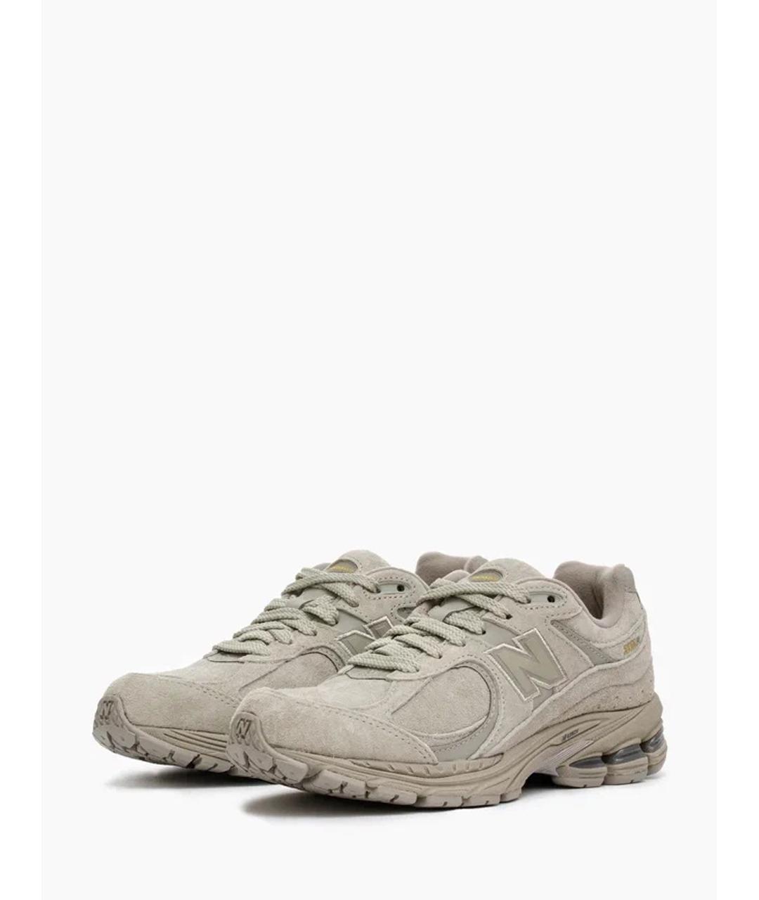 NEW BALANCE Серые замшевые кроссовки, фото 2