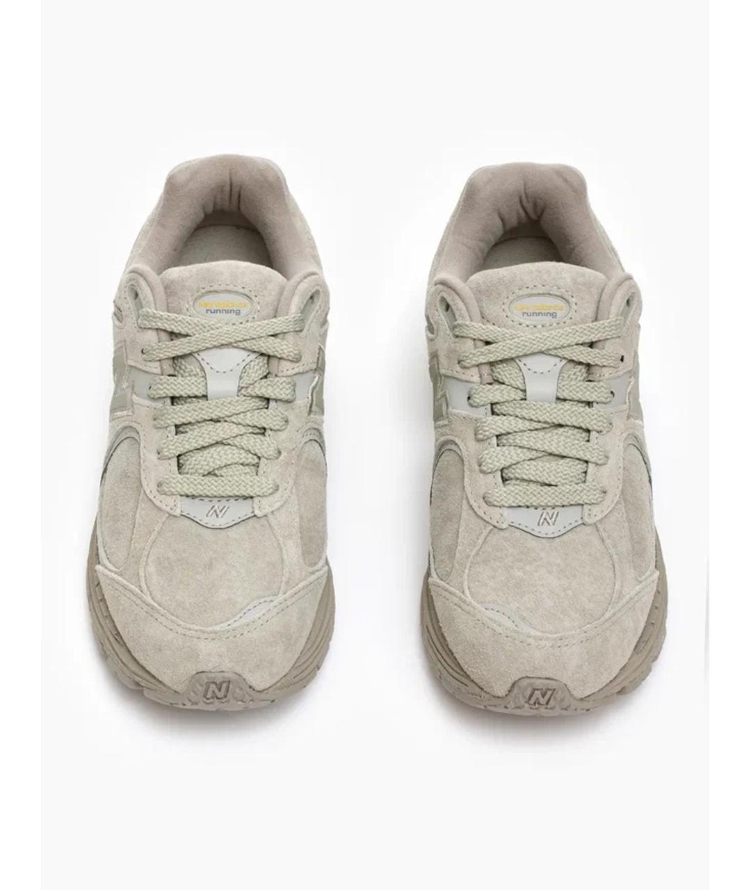 NEW BALANCE Серые замшевые кроссовки, фото 3