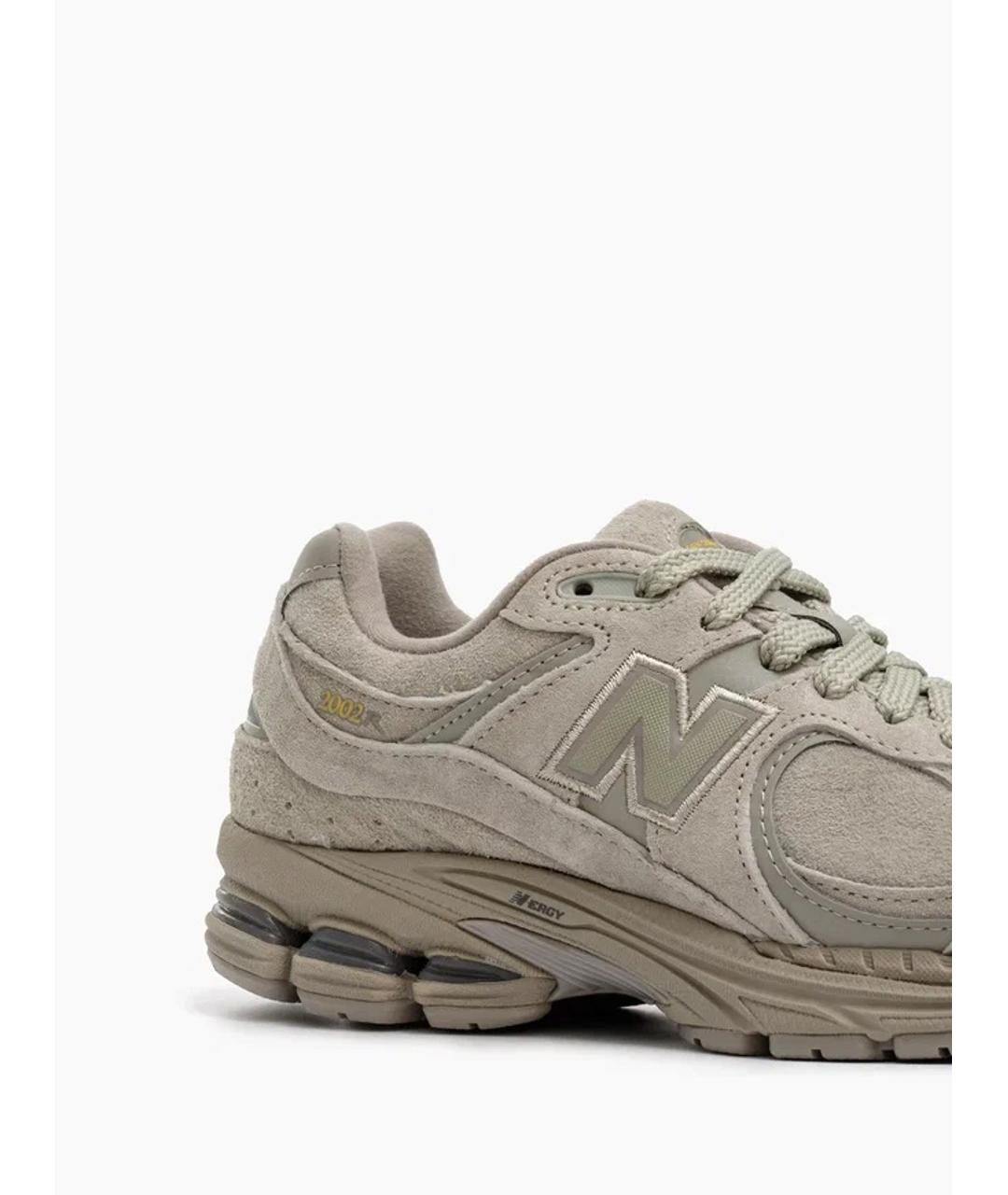NEW BALANCE Серые замшевые кроссовки, фото 4
