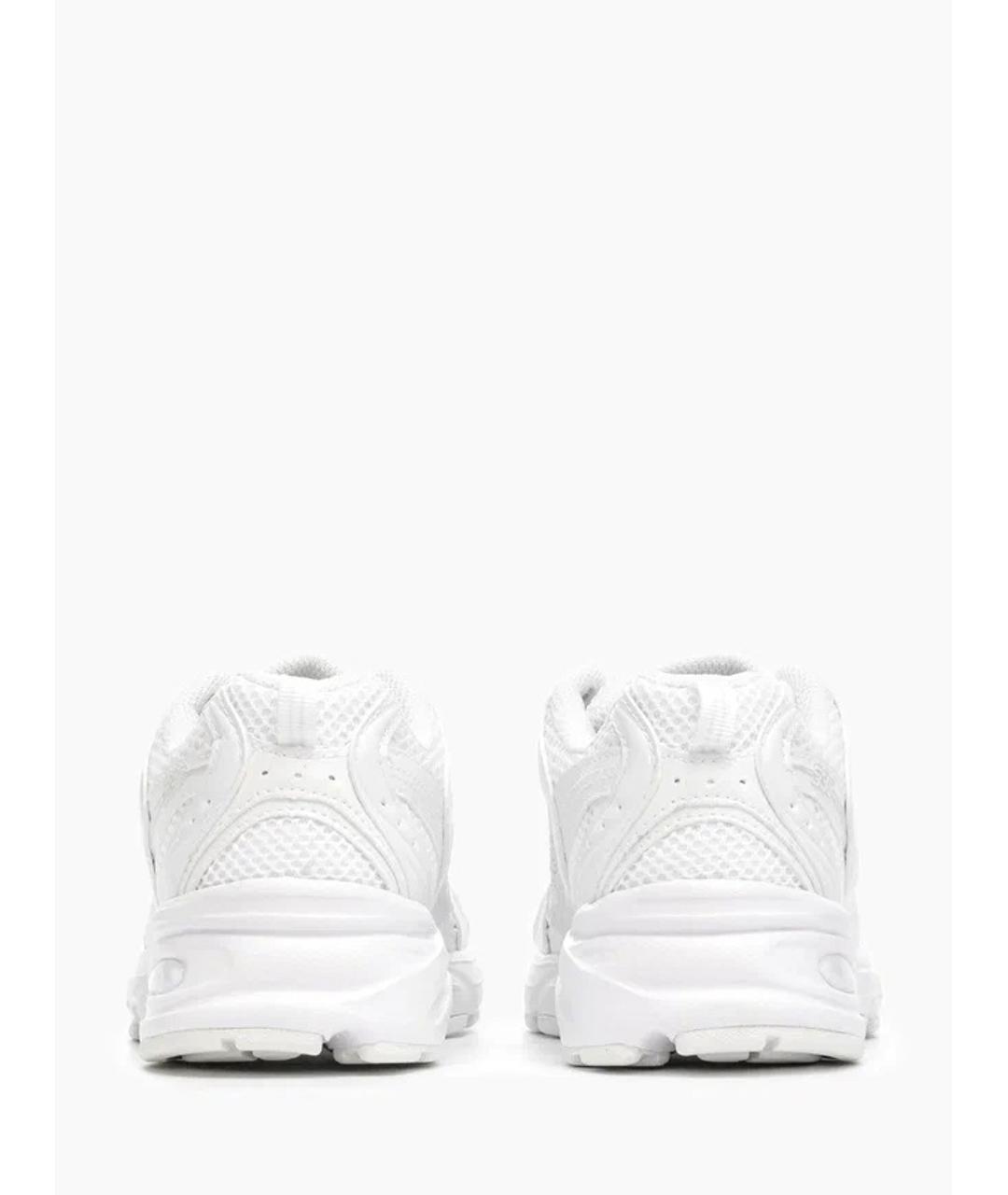 NEW BALANCE Белые кожаные кроссовки, фото 5