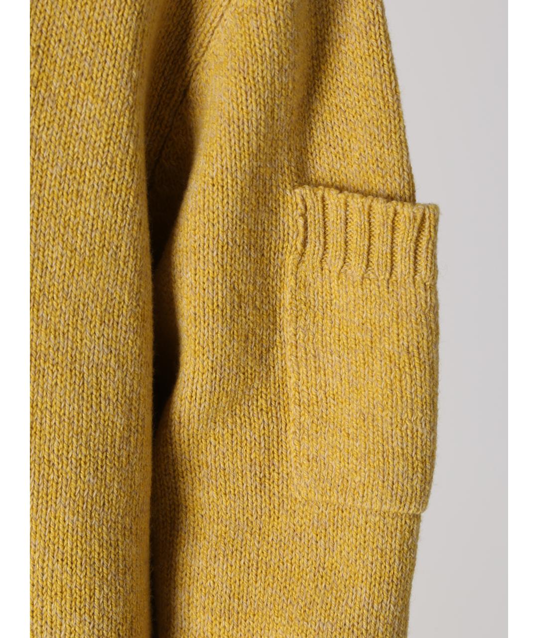 JIL SANDER Желтый джемпер / свитер, фото 5