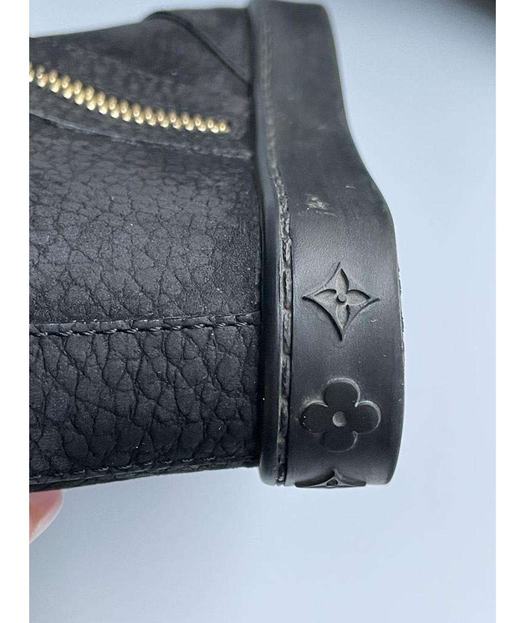 LOUIS VUITTON PRE-OWNED Черные текстильные ботинки, фото 4