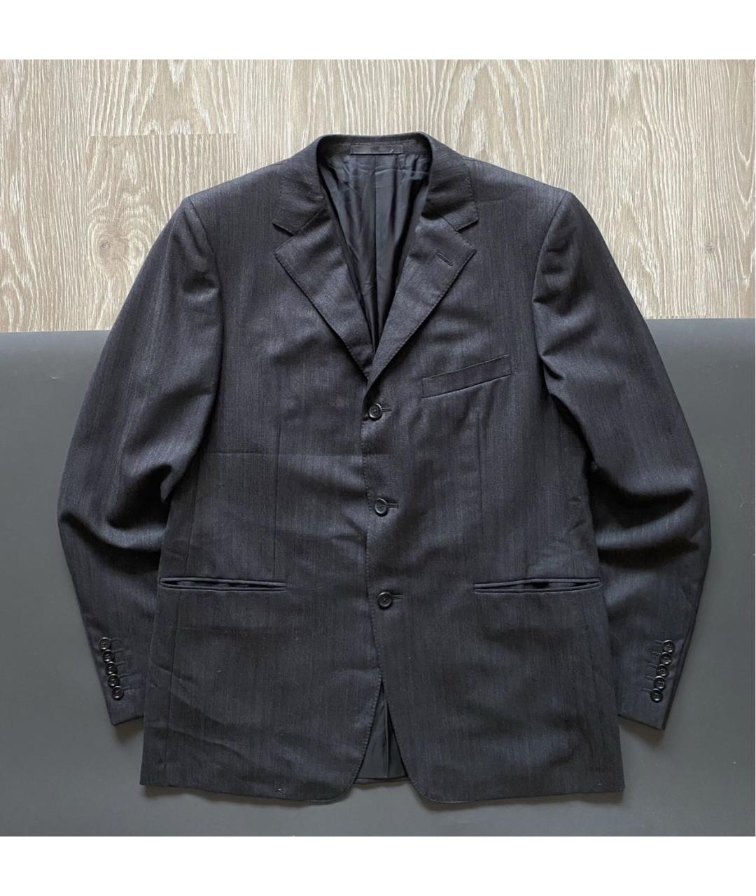 GUCCI Черный полиэстеровый пиджак, фото 7
