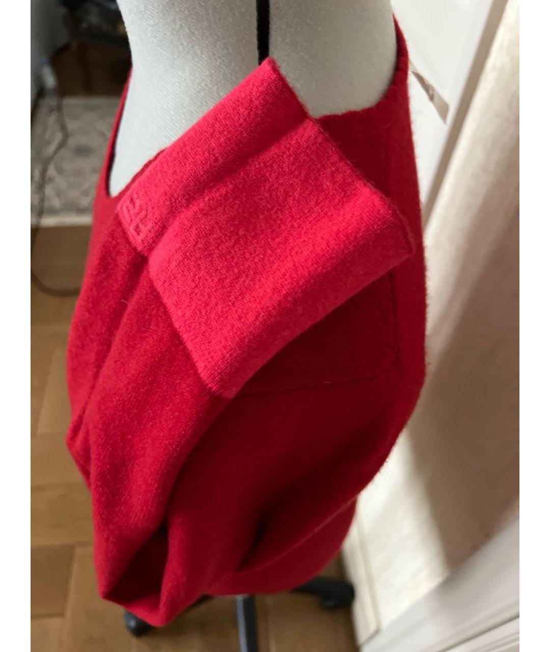 SONIA RYKIEL Красный кашемировый джемпер / свитер, фото 6