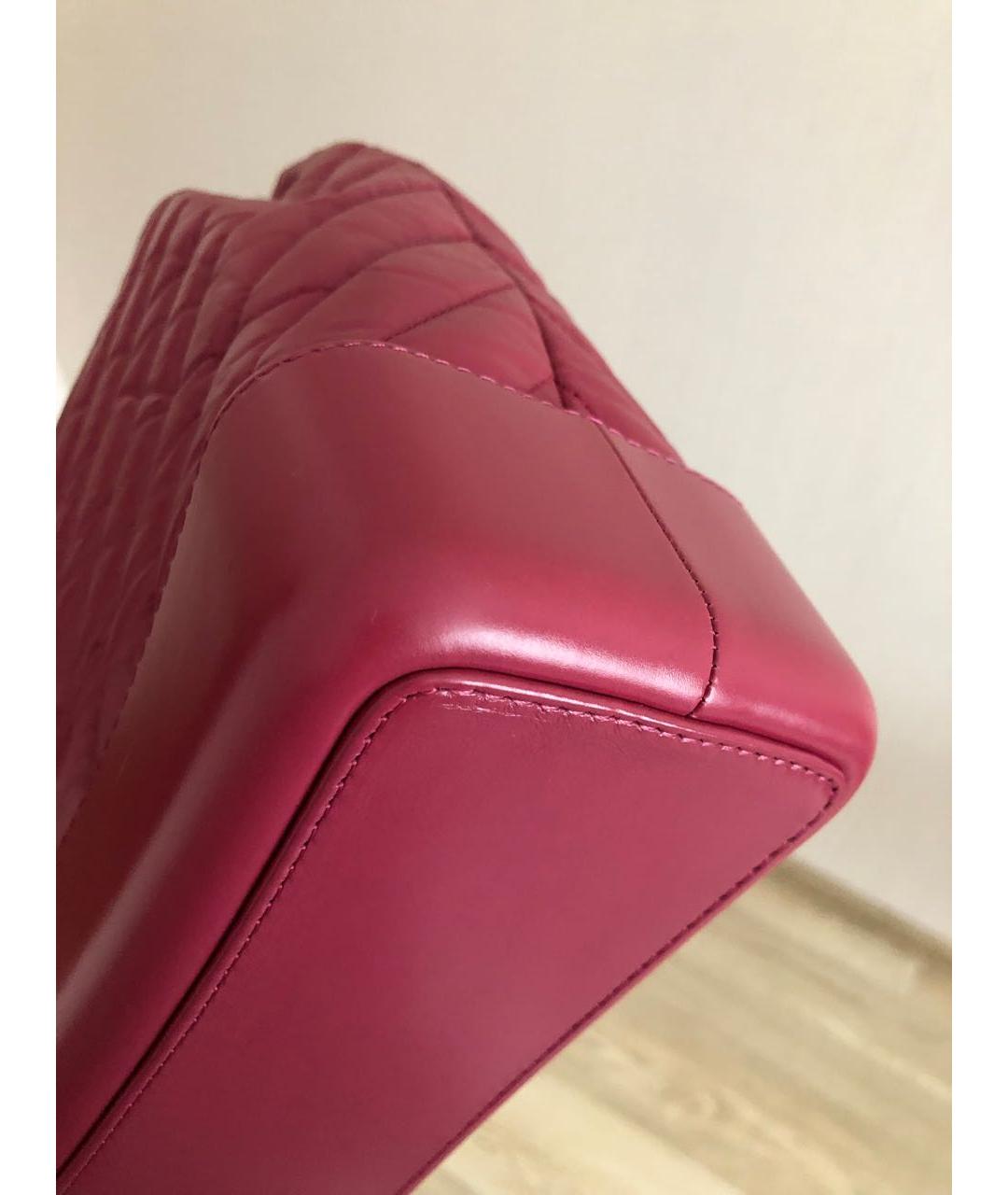 CHANEL PRE-OWNED Розовый кожаный рюкзак, фото 4