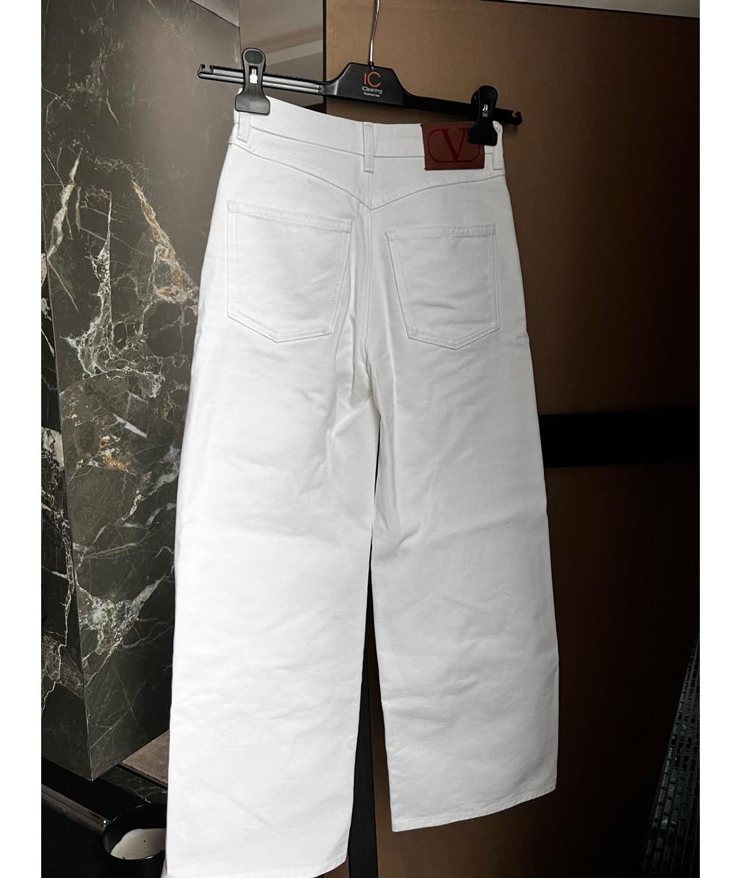 VALENTINO Белые прямые джинсы, фото 2