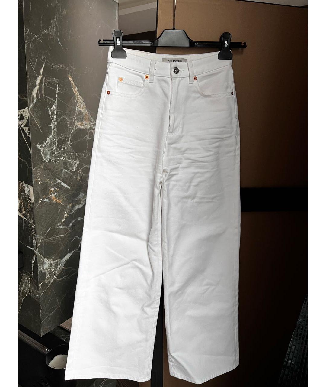 VALENTINO Белые прямые джинсы, фото 5