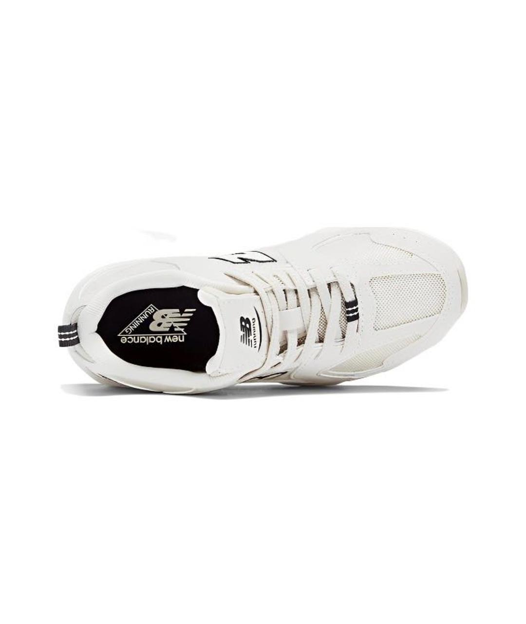 NEW BALANCE Белые текстильные низкие кроссовки / кеды, фото 3