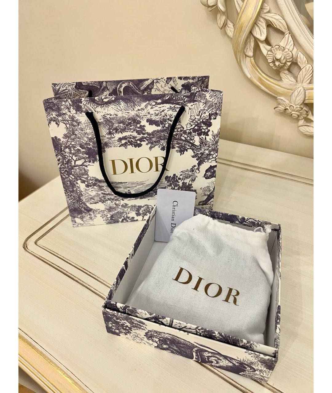 CHRISTIAN DIOR Черный кожаный ремень, фото 4