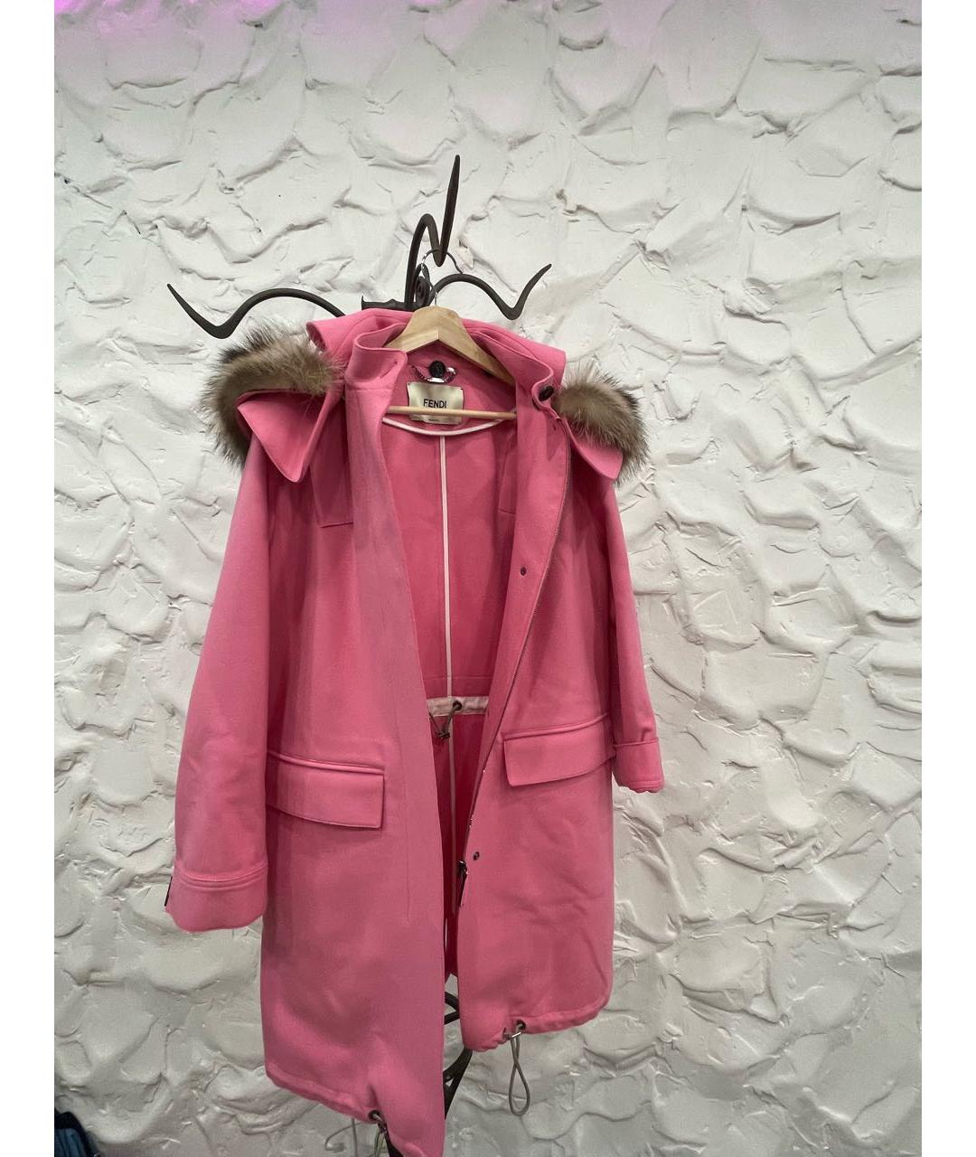 FENDI Розовая куртка, фото 5