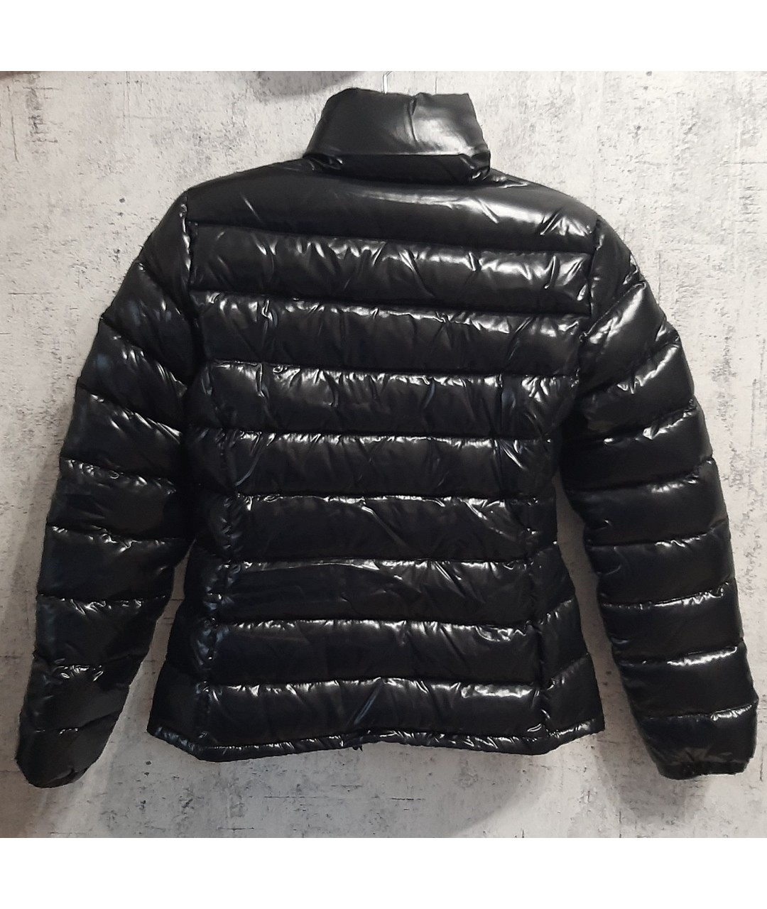 MONCLER Черная полиамидовая куртка, фото 2