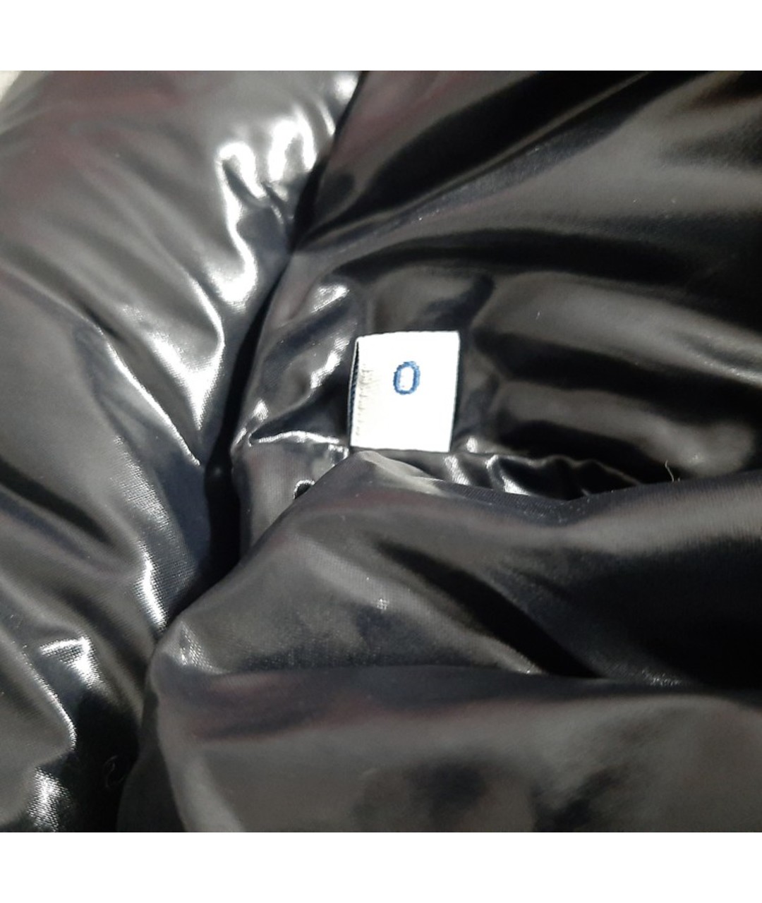 MONCLER Черная полиамидовая куртка, фото 7