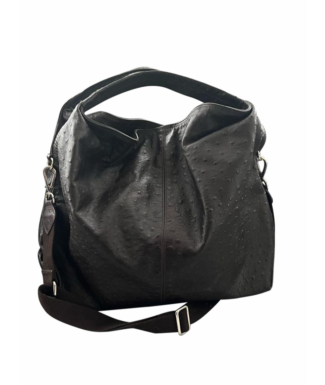 FURLA Коричневая кожаная сумка тоут, фото 1