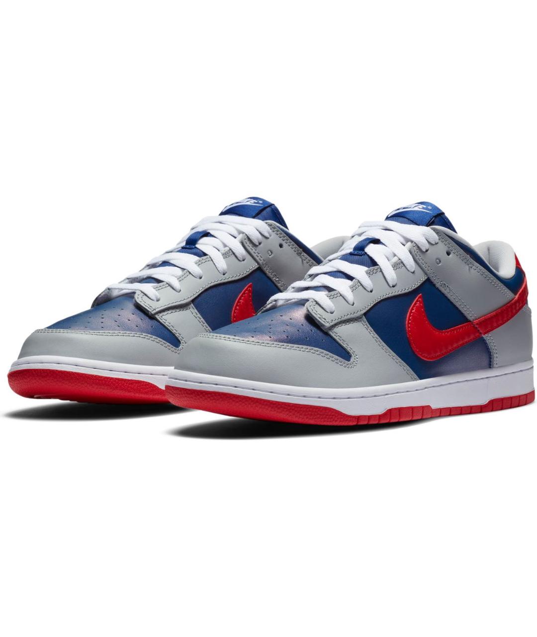 NIKE Мульти кожаные низкие кроссовки / кеды, фото 2