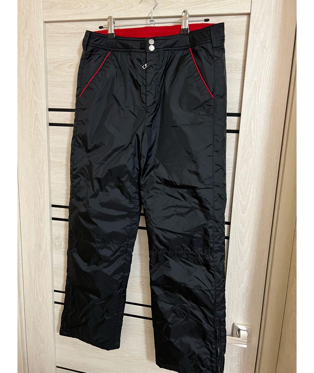 GIANFRANCO FERRE Черные полиэстеровые брюки и шорты, фото 2