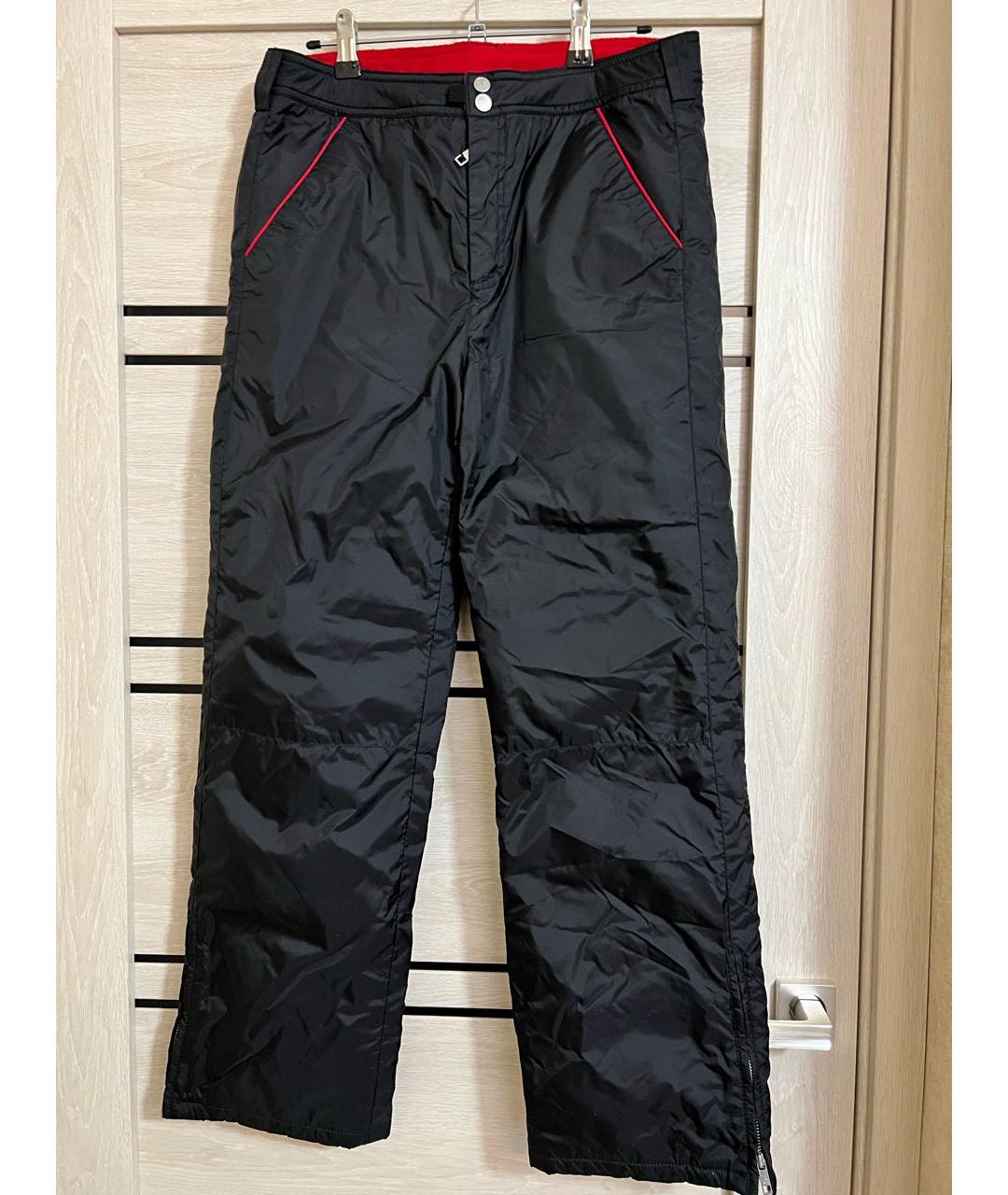 GIANFRANCO FERRE Черные полиэстеровые брюки и шорты, фото 5