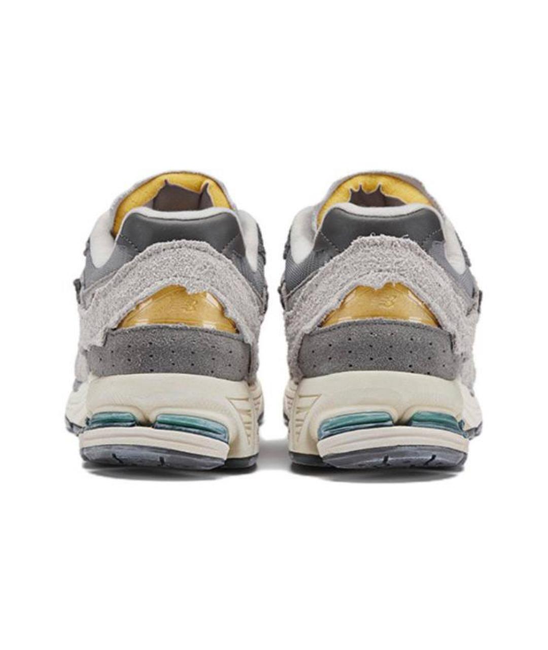 NEW BALANCE Серые текстильные кроссовки, фото 4