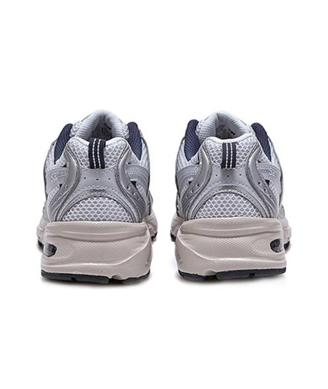 NEW BALANCE Серые текстильные кроссовки, фото 4