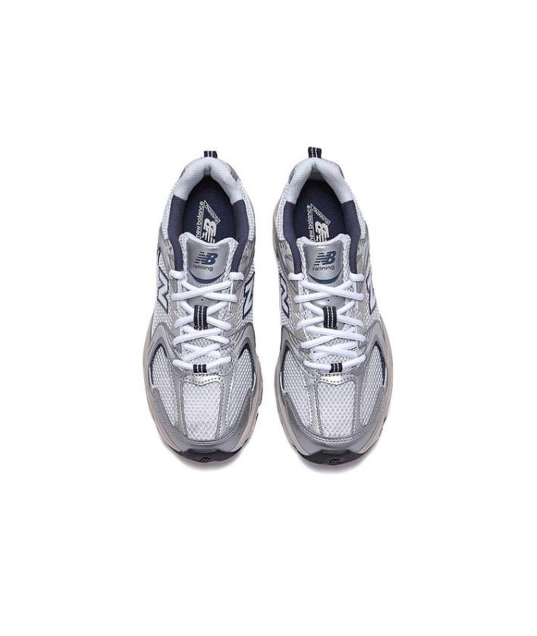 NEW BALANCE Серые текстильные кроссовки, фото 2