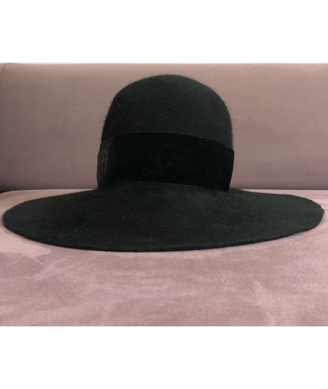 GIORGIO ARMANI Антрацитовая кашемировая шляпа, фото 3