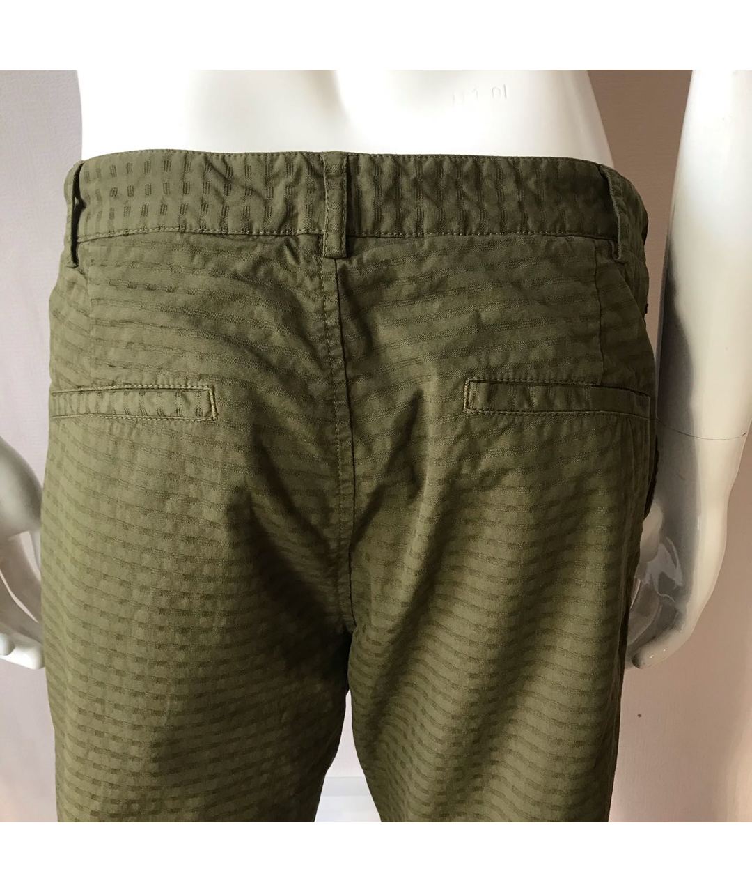 MISSONI Зеленые хлопковые повседневные брюки, фото 7