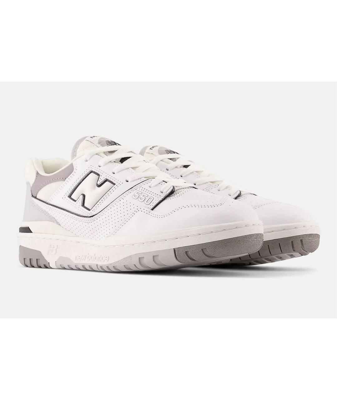 NEW BALANCE Бежевые кожаные кроссовки, фото 2