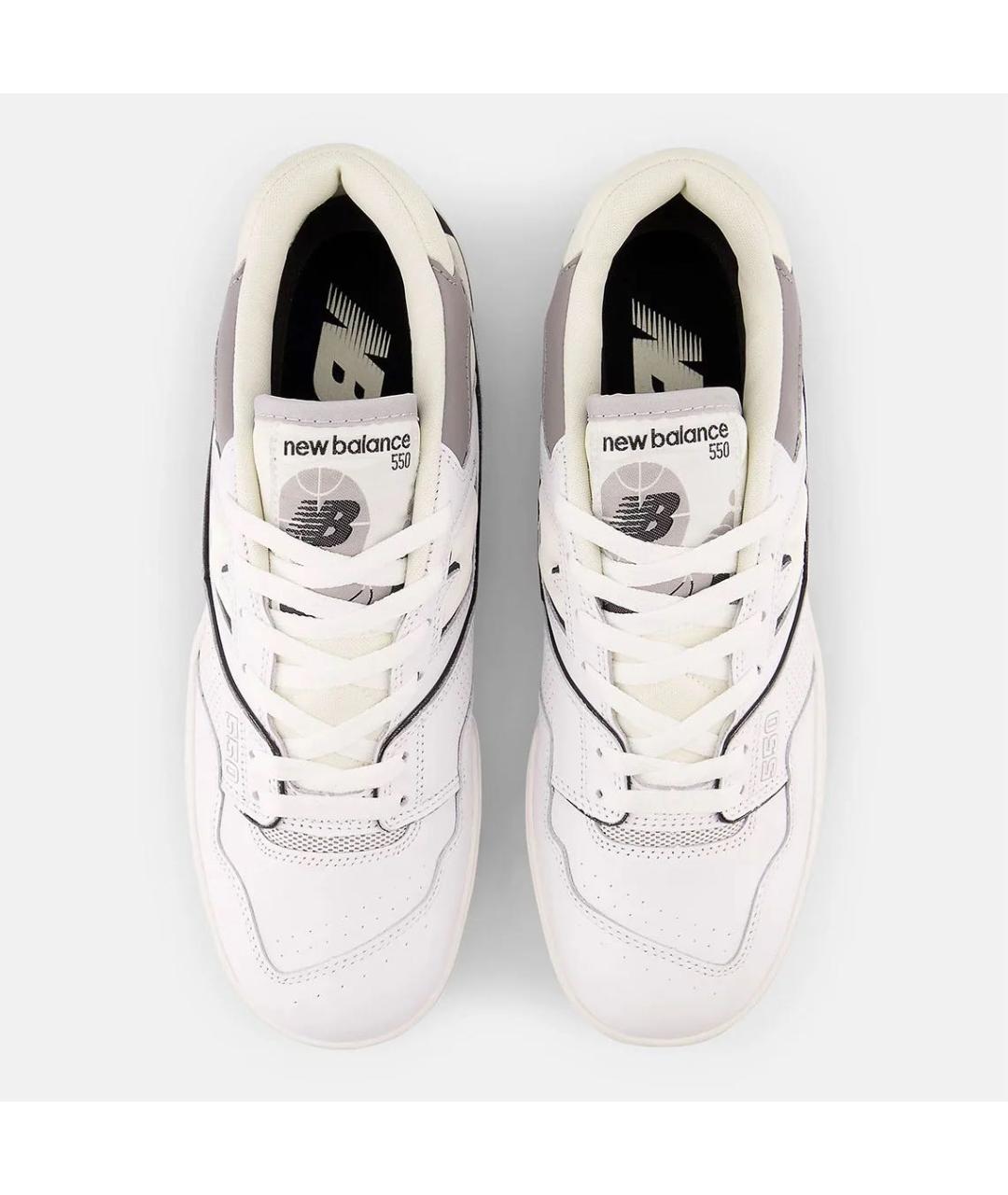 NEW BALANCE Бежевые кожаные кроссовки, фото 3