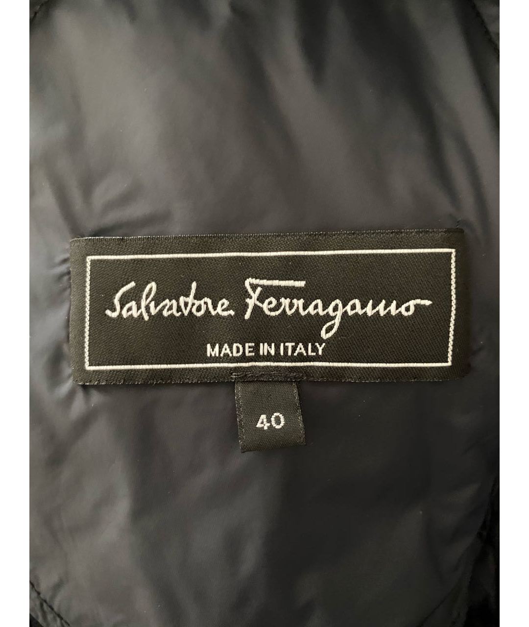 SALVATORE FERRAGAMO Мульти полиэстеровая куртка, фото 3