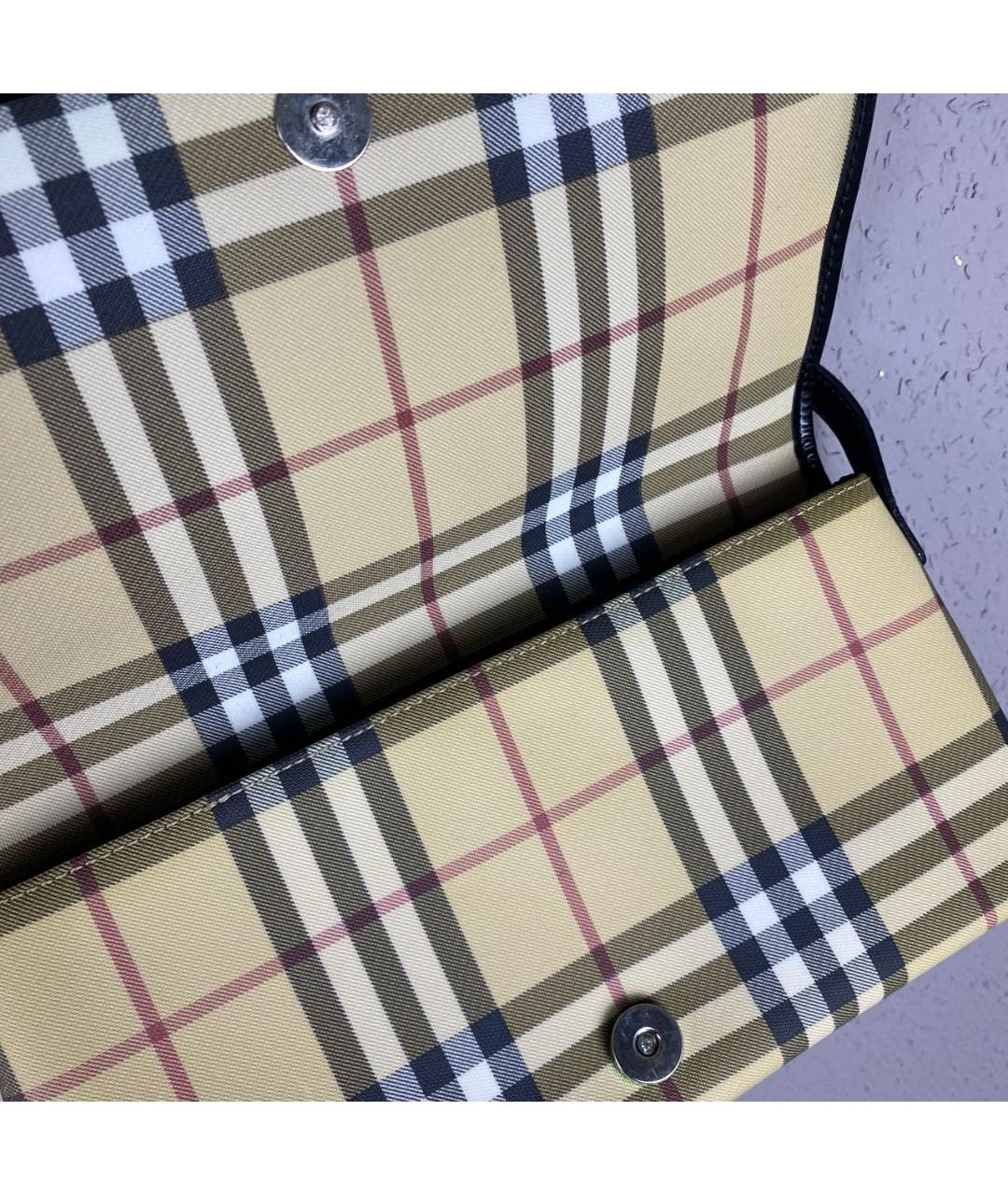 BURBERRY Мульти кожаная сумка через плечо, фото 6