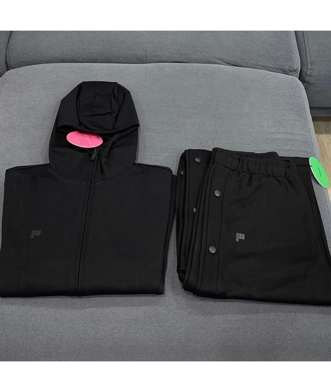 THE PANGAIA Черный хлопковый спортивные костюмы, фото 4