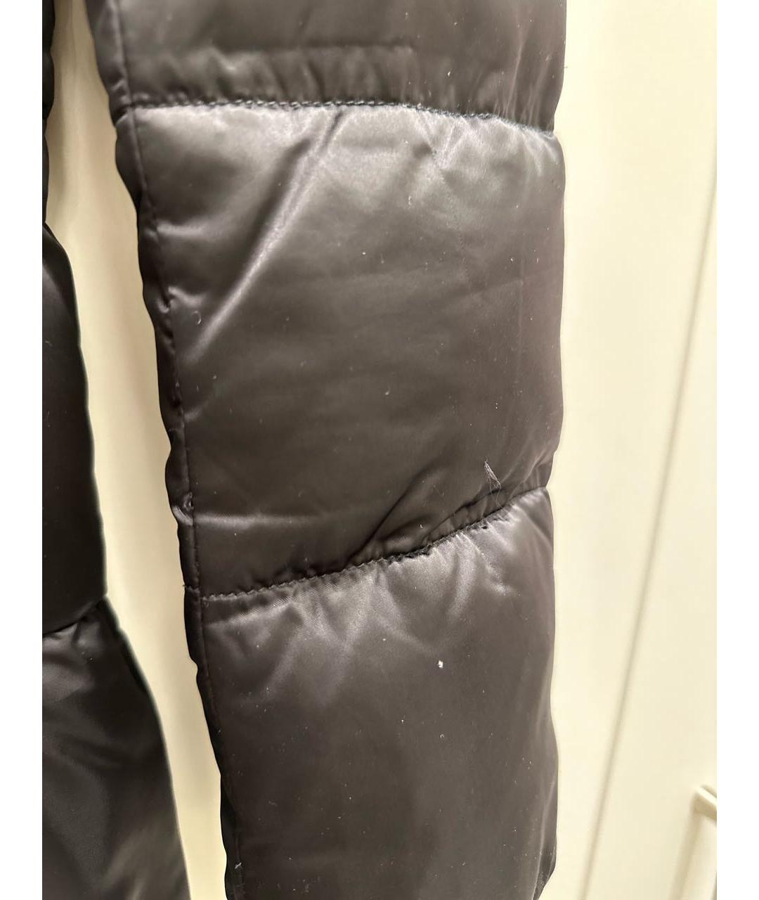 PRADA Черная полиамидовая куртка, фото 5