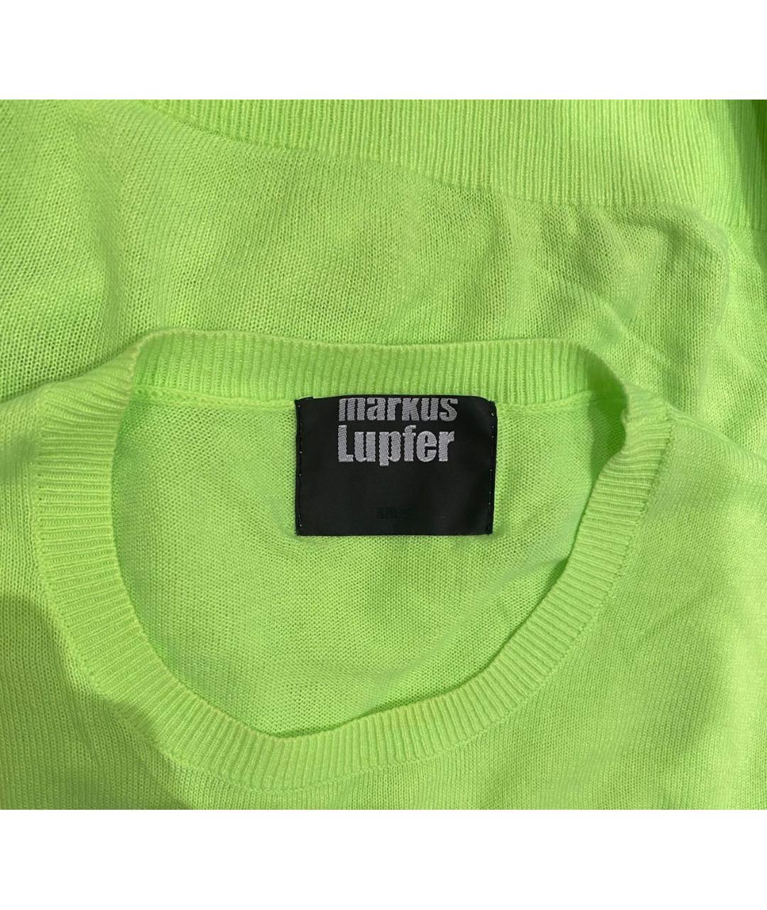 MARKUS LUPFER Салатовый синтетический джемпер / свитер, фото 3