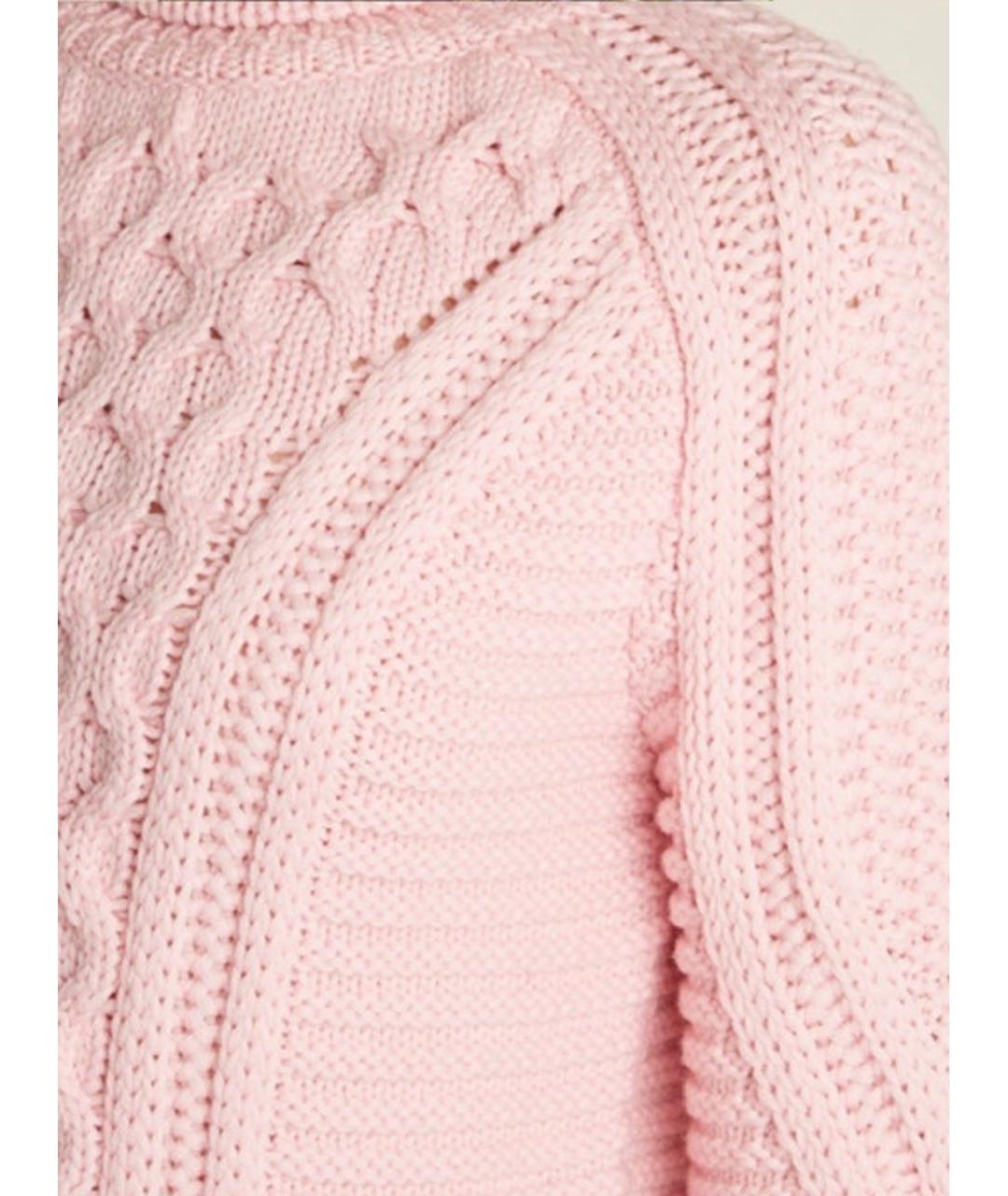 MARY KATRANTZOU Розовый шерстяной джемпер / свитер, фото 3