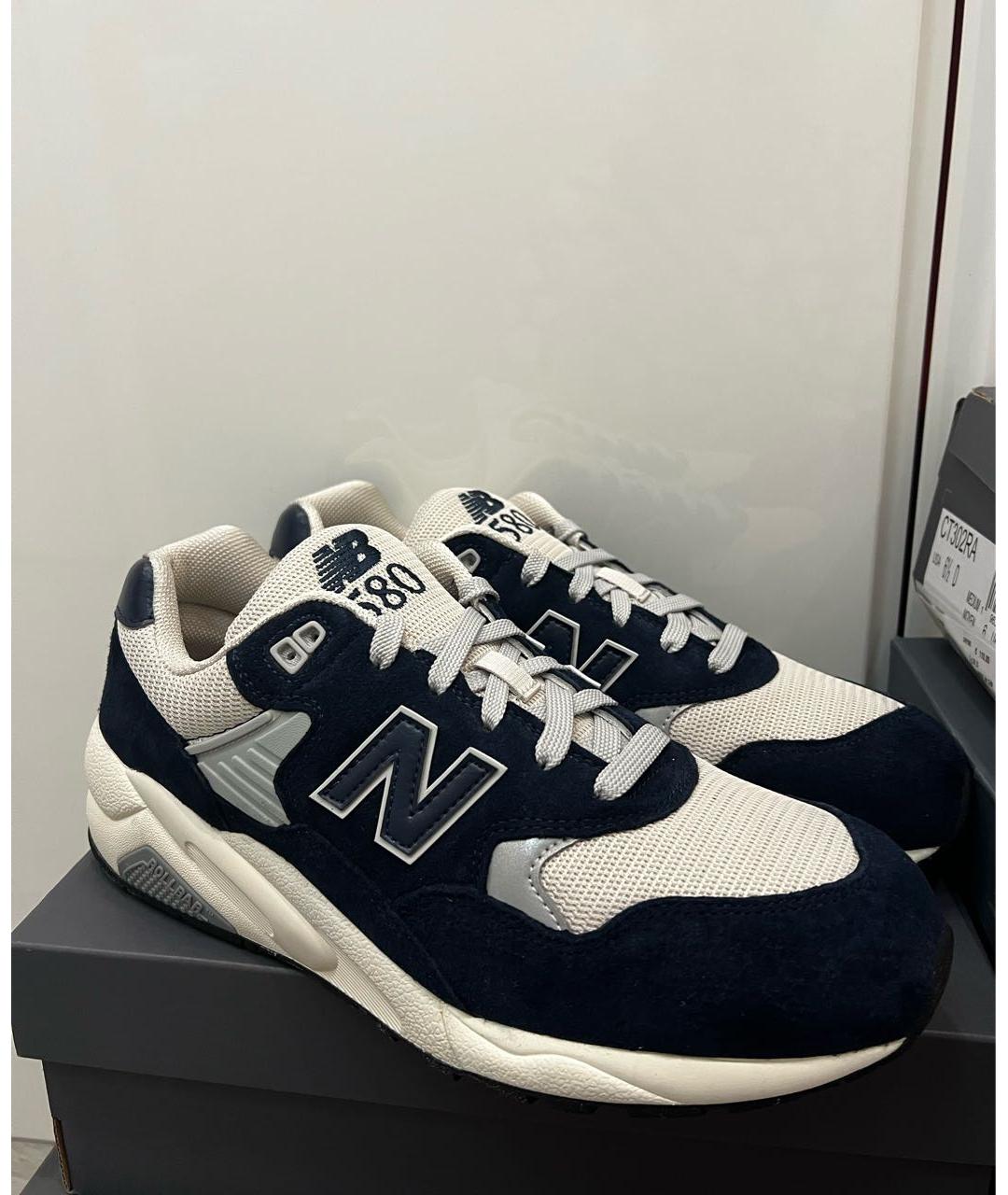 NEW BALANCE Синие низкие кроссовки / кеды, фото 2