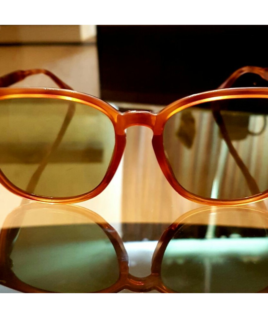 GUCCI Коричневые пластиковые солнцезащитные очки, фото 4