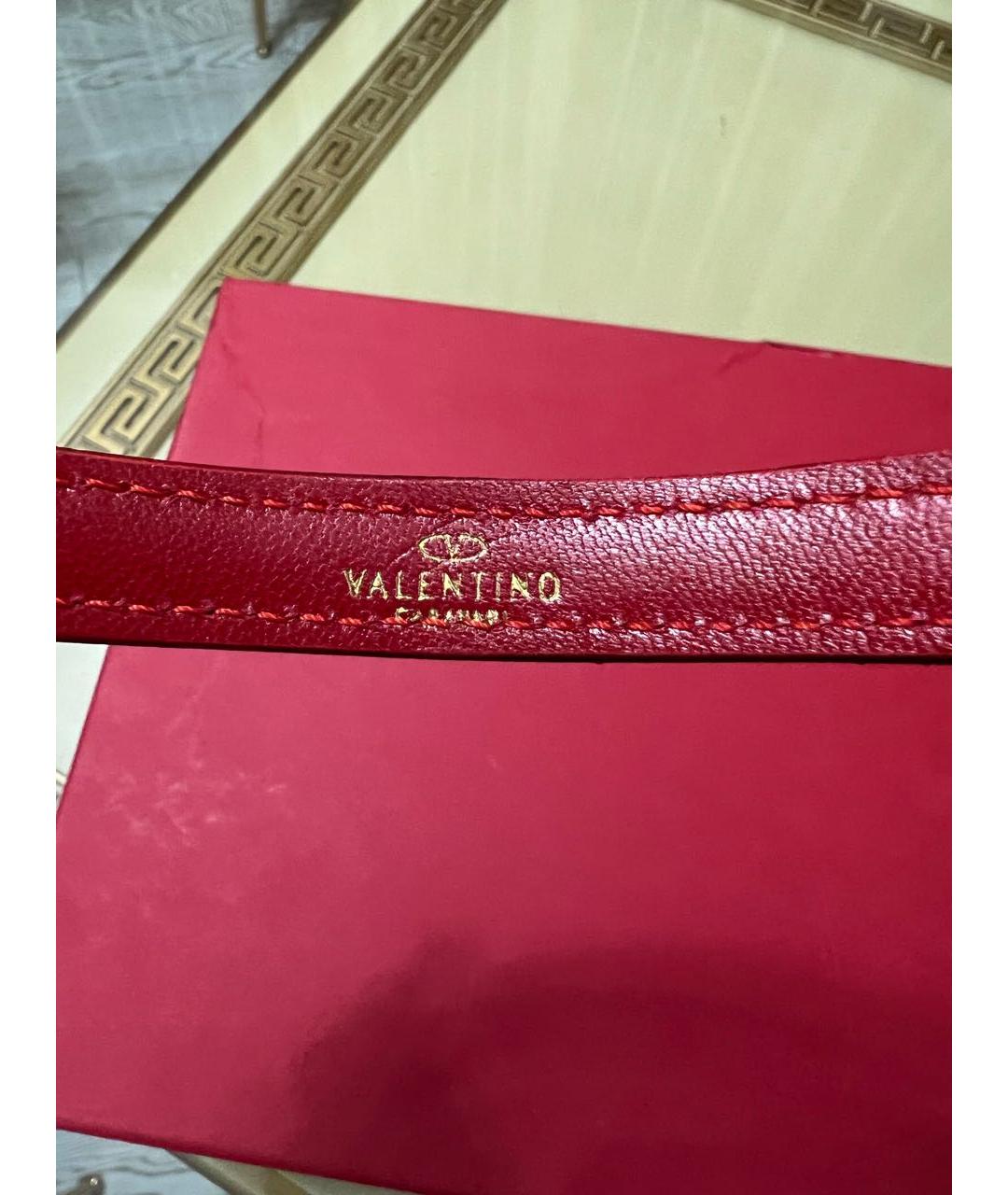 VALENTINO Красный ободок, фото 4
