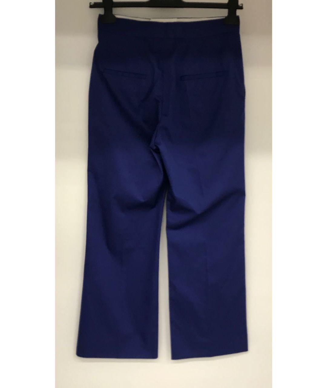 CELINE PRE-OWNED Синие прямые брюки, фото 2