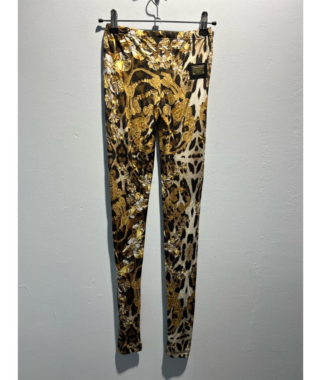 PHILIPP PLEIN Мульти вискозные леггинсы и велосипедки, фото 2