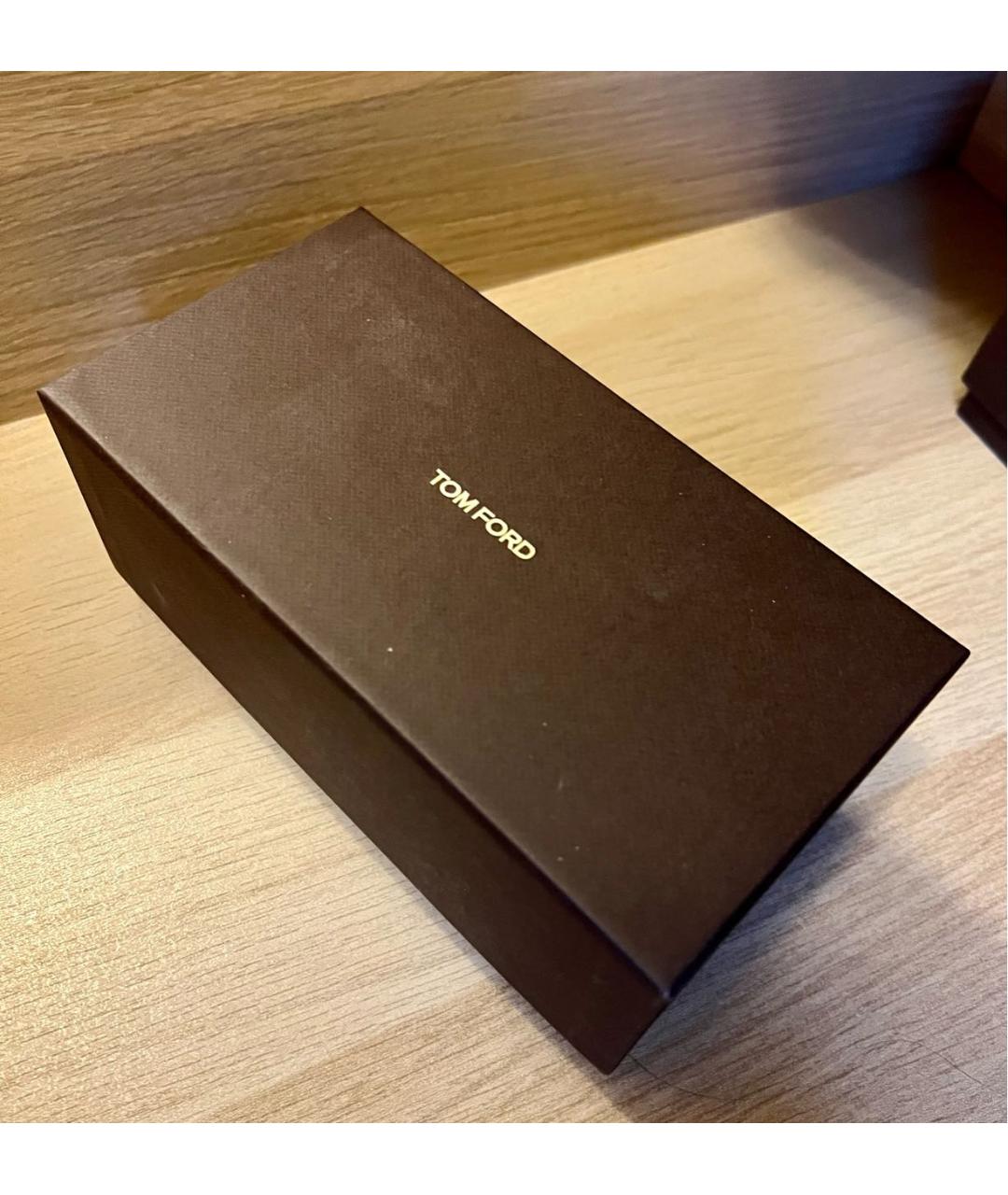 TOM FORD Черные пластиковые солнцезащитные очки, фото 4