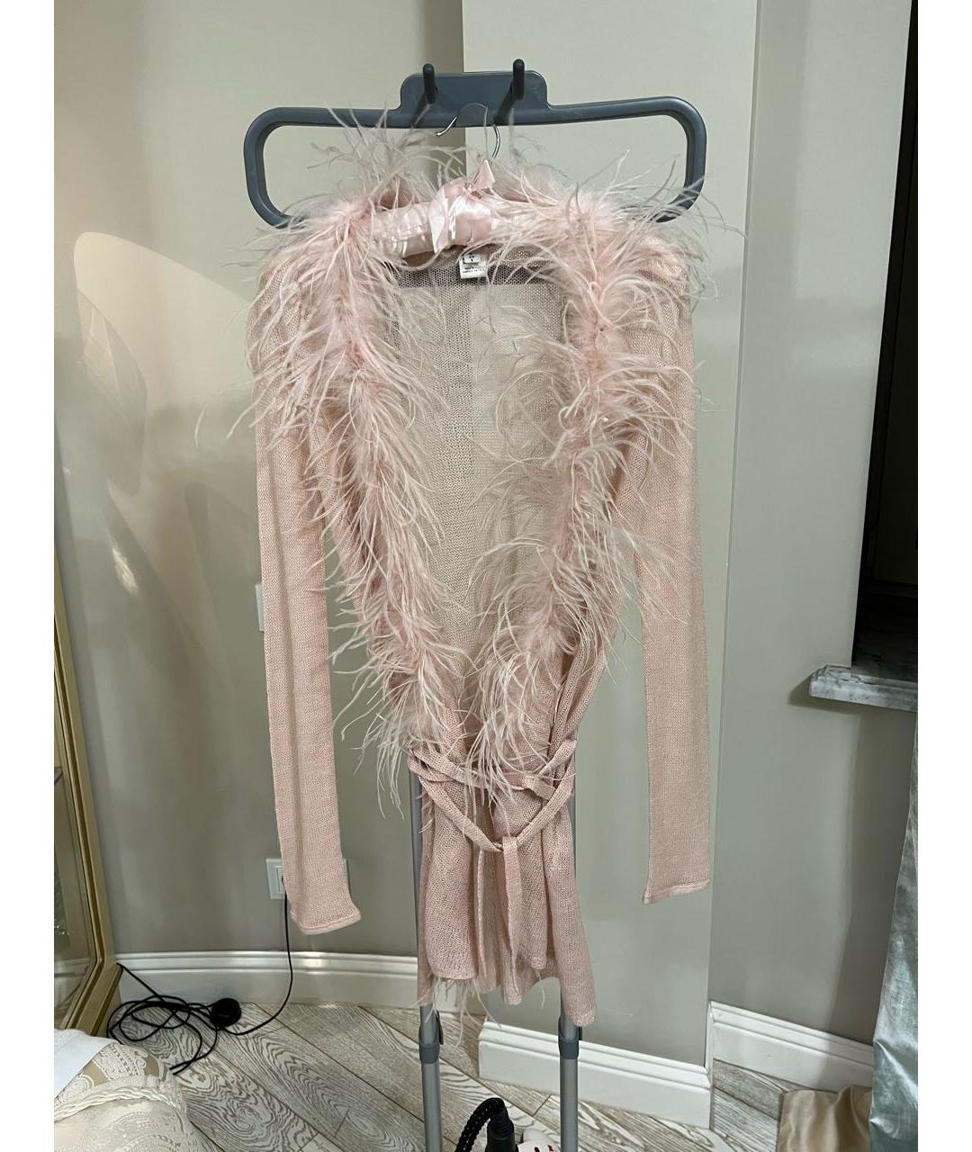 BLUMARINE Розовый кардиган, фото 8