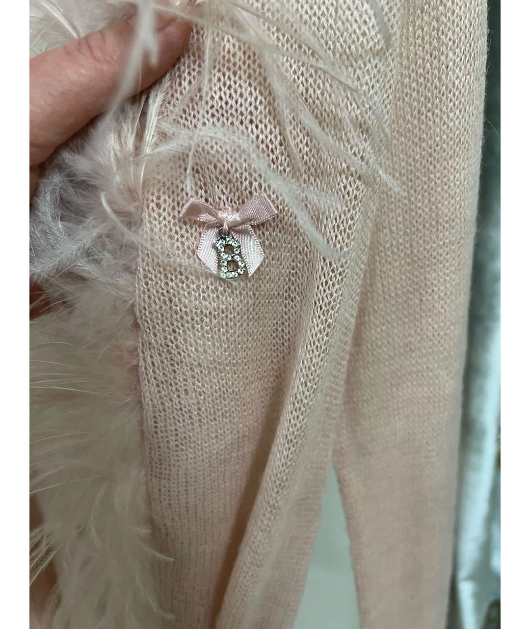 BLUMARINE Розовый кардиган, фото 4