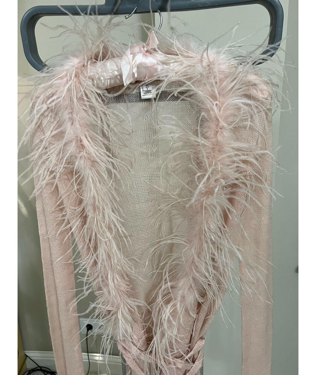 BLUMARINE Розовый кардиган, фото 2