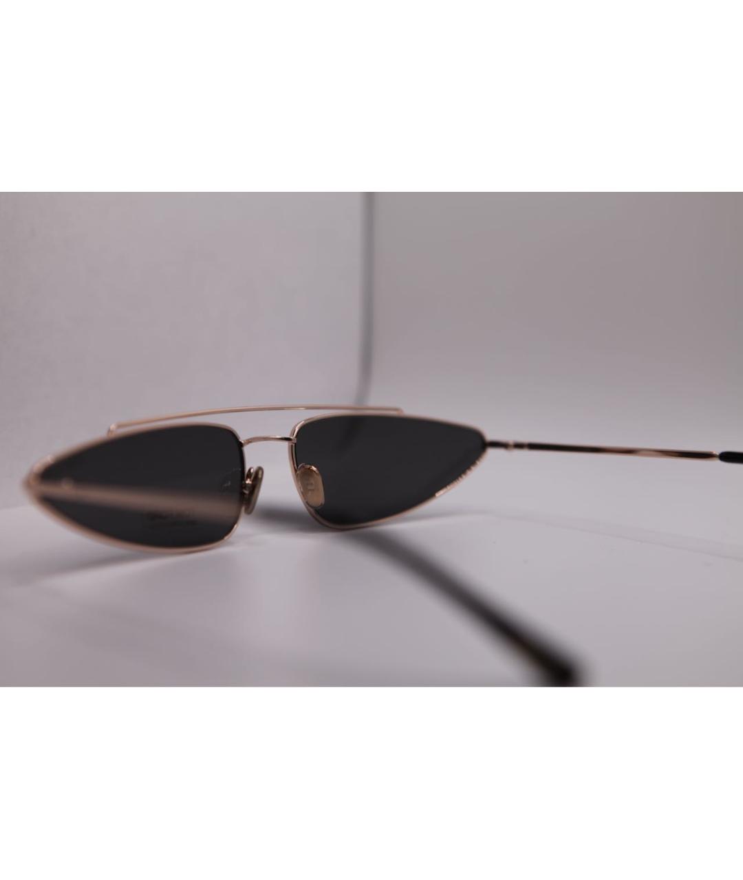 TOM FORD Серебряные металлические солнцезащитные очки, фото 2