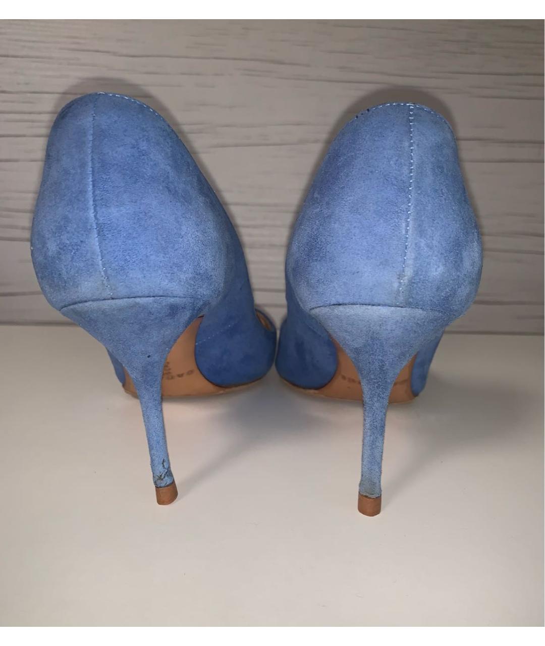 CASADEI Синие замшевые туфли, фото 6