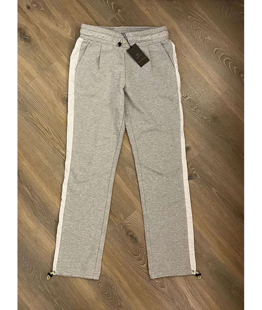BOGNER Серые хлопковые спортивные брюки и шорты, фото 2