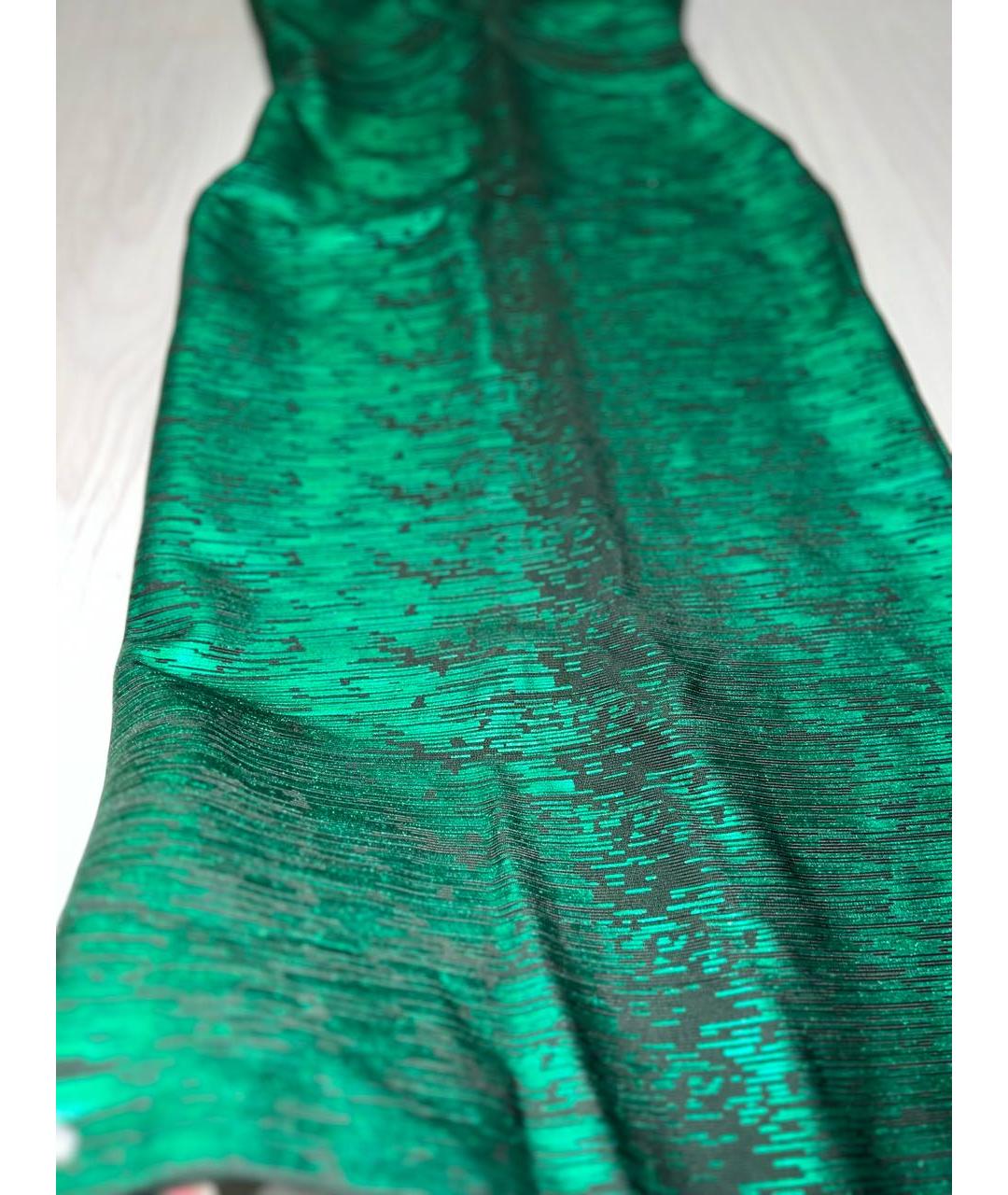 HERVE LEGER Зеленые вискозное коктейльное платье, фото 2