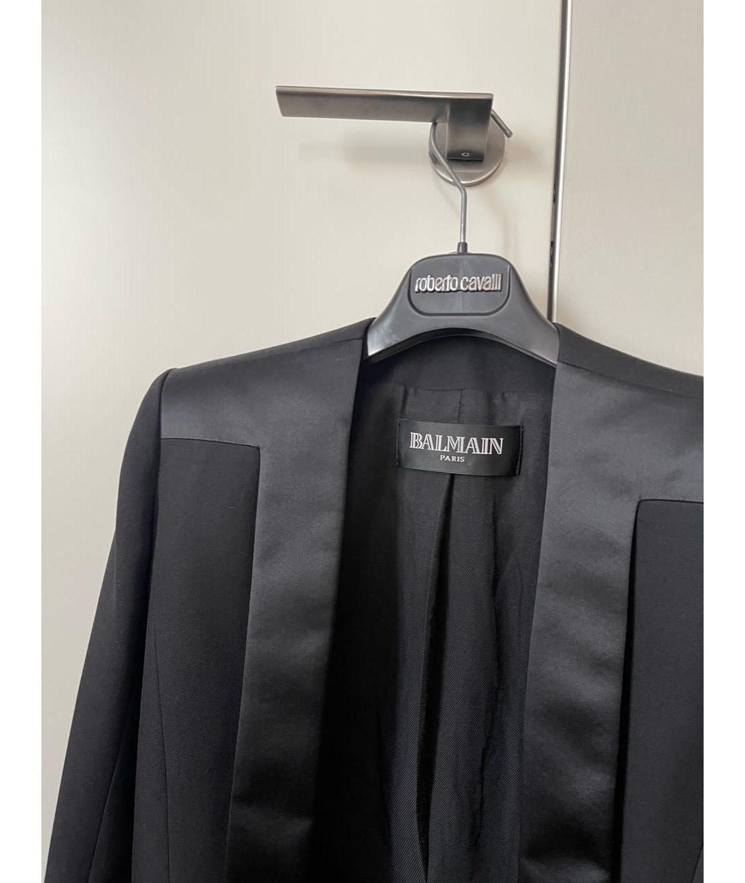 BALMAIN Черный жакет/пиджак, фото 2